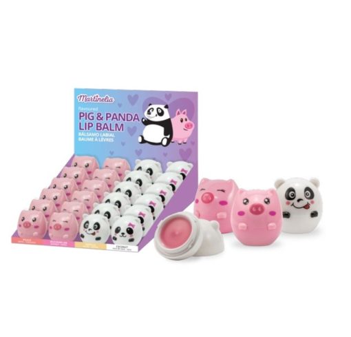 *1154C Martinelia Pig & Panda Lip Balm