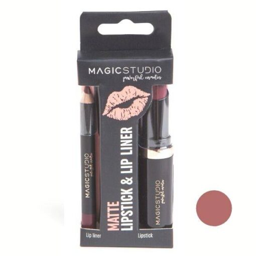 *60722 IDC Magic Studio Matte Lipstick & Lipliner - Κραγιόν Ματ 4g & Μολύβι 1g