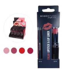 *60760 IDC Magic Studio Cream Lipstick & Lipliner – Κραγιόν 3,8ml & Μολύβι 1g