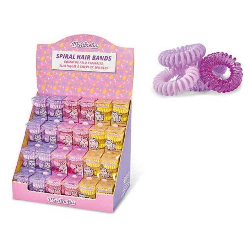 *3006W Martinelia Spiral Hair Bands