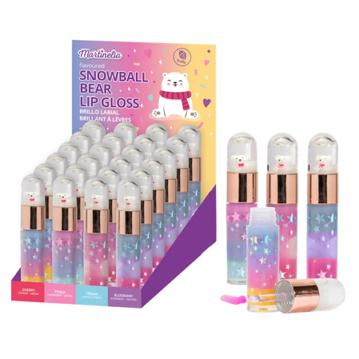 *61039 Martinelia LIP GLOSS 5.8ml Bear Glitter Effect