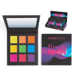 *24142 IDC Magic Studio Flash Neon Παλέτα σκιών 9 Colors 9 x 1gr