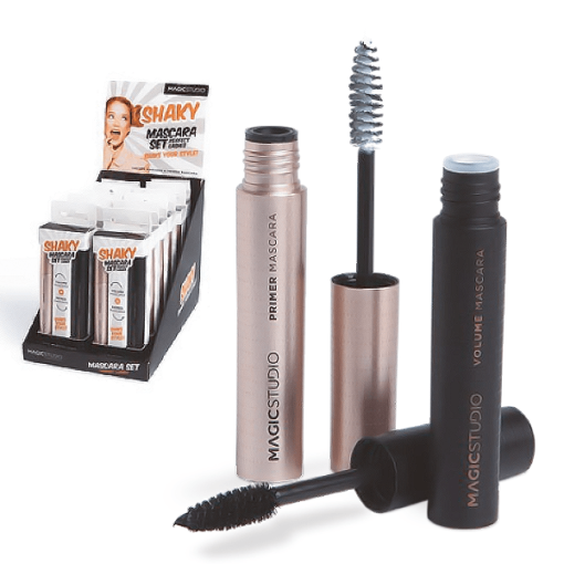 IDC Magic Studio Shaky Set Volume Mascara 12ml & Primer 9ml Black