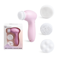 *80063 IDC Deep Electric Cleanse & Massage Brush Ηλεκτρικό Βουρτσάκι Καθαρισμού και Μασάζ Προσώπου Λιλά