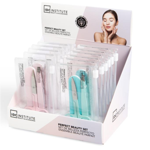 Σετ ομορφιάς για να το έχετε πάντα μαζί σας ! IDC Perfect Beauty Set Περιποίησης To set Περιέχει: Ψαλιδάκι Νυχιών Λίμα Νυχιών Τσιμπιδάκι Φρυδιών