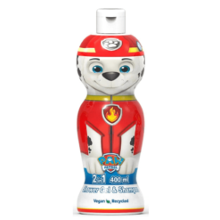 KID 90597 Air-Val Paw Patrol Marshall 2 in 1 Shower Gel & Shampoo 400ml Vegan
