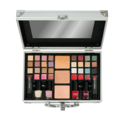 *30620 IDC Magic Studio Perfect Traveler - Βαλιτσάκι Μακιγιάζ Metallic Edition 25 x 16 x 9 cm 1100gr