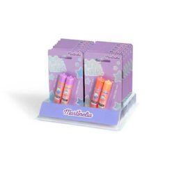*14500 Martinelia Magic Ballet Duo Lip Balm Παιδικό Σετ lipbalm Φράουλα & Πορτοκάλι 2 x 4gr