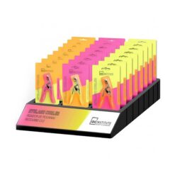 *20220w IDC Neon Eyelash Curler Ψαλίδι Γυρίσματος Βλεφαρίδων Μεταλλικό - Φωσφορούχο