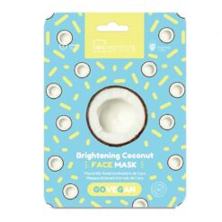 *85101 IDC Go Vegan Face Mask Coconut 23gr - Μάσκα Πανί για Λάμψη