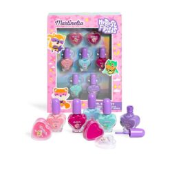 *12033 Martinelia My Best Friends Nail & Lip Set - Σετ Ομορφιάς για Κορίτσια 17 x 23 x 3,5cm Ηλικίες 3+