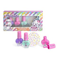 *12045 Martinelia Yummy Mini Manicure Set Βερνίκια Νυχιών 3 x 4ml & Stickers Ηλικίες 3+