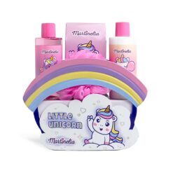 *12027 Martinelia Little Unicorn Bath Set Metallic Case - Παιδικό Σετ Περιποίησης για Κορίτσια 22 x 23 x 7cm Ηλικίες 3+