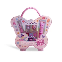 *12110 Martinelia Magic Ballet Beauty Butterfly Case - Τσαντάκι Καλλυντικών για Κορίτσια 21 x 17,5 x 6cm