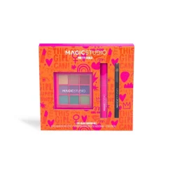 *68083 IDC Magic Studio Pretty Girls Eye Glam MakeUp Set - Σετ Μακιγιάζ Ματιών 16,5 x 15,5 x 3cm