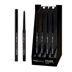 IDC Magic Studio Retractable Eyeliner Pencil Black Μηχανικό Μολύβι Ματιών Μαύρο 0.3gr