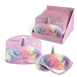 Martinelia Sweet Dreams Unicorn Sleeping Mask Μάσκα Ύπνου Γουνάκι Μονόκερος Πολύχρωμη