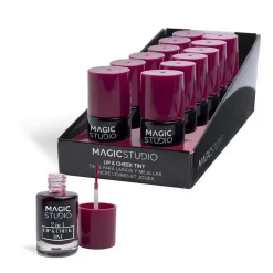 *90196 IDC Magic Studio Lip & Cheek Tint Ρουζ & Κραγιόν σε Υγρή Μορφή με Πινελάκι 10ml