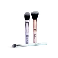 *90308 IDC Institute Makeup Brush Set 3pcs 13 x 7cm