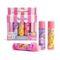 *12087 Martinelia Yummy Lip Balm Trio Παιδικό Σετ Lipbalm 3 x 3.5gr Ηλικίες 3+