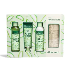 *44160 IDC Institute Aloe Vera Series Giftset 4Pcs - Σετ Περιποίησης Σώματος 23 x 18 x 3,8cm