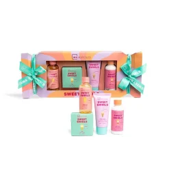 *44165 IDC Institute Sweet Swirls Candy Gift Set 4Pcs Σετ Μπάνιου - Περιποίησης 37,5 x 15 x 4cm