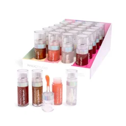 *90168 IDC Magic Studio Lip Gel Serum Ορός Χειλιών με Πινελάκι 4ml Purple Red - Μωβ Κόκκινο