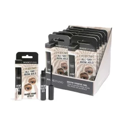 *90257 IDC Magic Studio Brow Freeze Gel, Τζελ Κρατήματος Φρυδιών σε Μορφή Mascara 3,5gr Διάφανο
