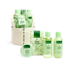 *90267 IDC Institute Aloe Vera Series Spa Bliss Bath Gift Set 5pcs - Σετ Περιποίησης Σώματος 14 x 22 x 14cm