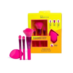 *90311 IDC Institute Neon Complete Makeup Brush Set 4pcs 14,5 x 17 x 4,5cm