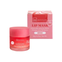 *99027 IDC Institute Self Love Affair Red Berries Lip Mask - Ενυδατική Μάσκα Χειλιών με Κόκκινα Μούρα Βαζάκι 20gr