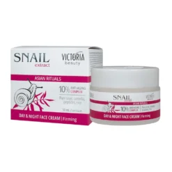 *7962 Victoria Beauty Asian Rituals Snail Extract Day & Night Cream Firming Κρέμα Προσώπου με Έκκριμα Σαλιγκαριού, Πεπτίδια & Ρύζι 50ml