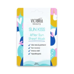 *5180 Victoria Beauty Sun Kiss After Sun Sheet Mask Μάσκα Πανί Προσώπου για Μετά την Έκθεση στον Ήλιο 20ml
