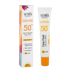 *5210 Victoria Beauty Sun Protection Face Fluid Water Resistant Αντηλιακό Γαλάκτωμα Προσώπου SPF50, 40ml