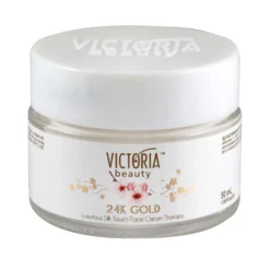 *22595 Victoria Beauty 24K Gold Luxurious Touch Face Cream Αντιγηραντική Κρέμα Προσώπου με 6 Έλαια 50ml