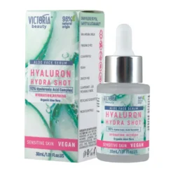 *1649 Victoria Beauty Hyaluron Hydra Shot Facial Serum Vegan Ορός Προσώπου Εντατικής Ενυδάτωσης 30ml