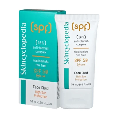*6620 Skincyclopedia Sun Protection Anti - Blemish Face Fluid Αντηλιακό Γαλάκτωμα Προσώπου Για Λιπαρό Δέρμα SPF50, 50ml
