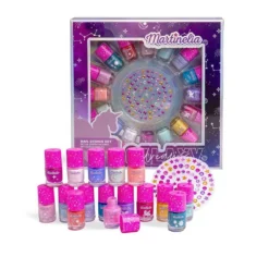 Martinelia Galaxy Dreams Clock Nail Design Kit Παιδικό Σετ Βερνίκια Νυχιών 16 x 4ml & Stickers