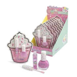 Martinelia Yummy Sweet Mini Nail & Lip Set - Βερνίκι 3.5ml & Lip Gloss 0.8ml