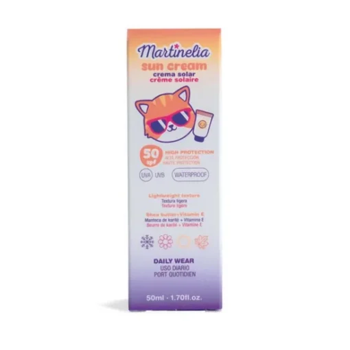 *90350 Martinelia Waterproof Sun Cream for Kids Daily Wear Αντηλιακή Κρέμα Προσώπου για Παιδιά SPF50 , 50ml