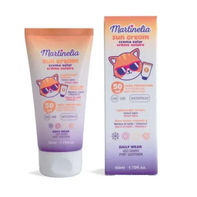 *90350 Martinelia Waterproof Sun Cream for Kids Daily Wear Αντηλιακή Κρέμα Προσώπου για Παιδιά SPF50 , 50ml