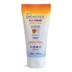 *90351 IDC Institute Waterproof Sun Cream Daily Wear Αντηλιακή Κρέμα Προσώπου SPF50, 50ml