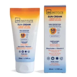 *90351 IDC Institute Waterproof Sun Cream Daily Wear Αντηλιακή Κρέμα Προσώπου SPF50, 50ml