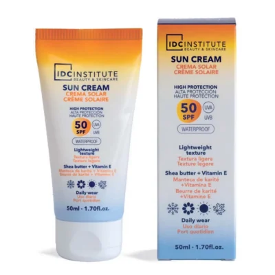 *90351 IDC Institute Waterproof Sun Cream Daily Wear Αντηλιακή Κρέμα Προσώπου SPF50, 50ml