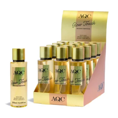AQC Glow Touch Body Mist Gold Σπρέι Σώματος Γλυκό Τροπικό 250ml
