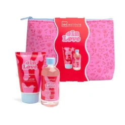 *42214 IDC Institute In Love Cosmetic Bag Set 3pcs 18,5 x 14 x 5,5cm