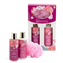 *42241 IDC Scented Garden Peony Bath Set 3pcs 12,5 x 21 x 5,4cm