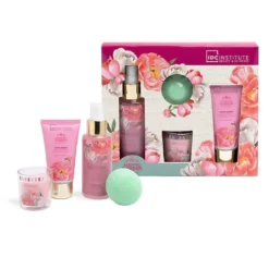 *42242 IDC Scented Garden Peony Body & Spa Set 4pcs 19 x 16,5 x 4,5cm