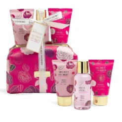 *42294 IDC Scented Stories Rose Edition Cosmetic Bag Set 3pcs 17 x 21 x 8,5cm