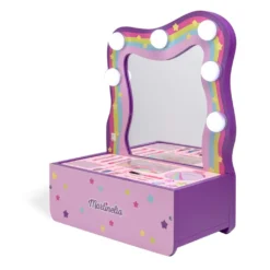 *85110 Martinelia Super Girl Makeup Vanity Table - Τουαλέτα Παιδικού Μακιγιάζ Φωτιζόμενη 28,5 x 37 x 16cm